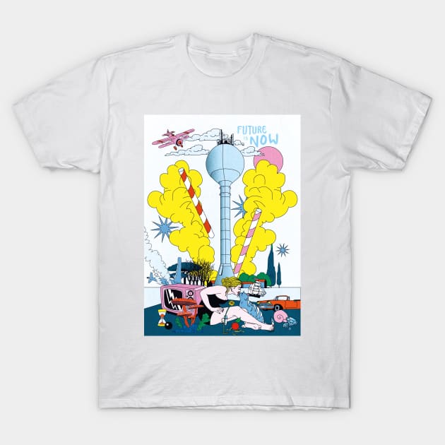 Watertower T-Shirt by cosmoillustrator